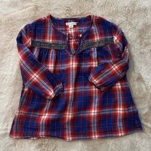 JCrew plaid shirt